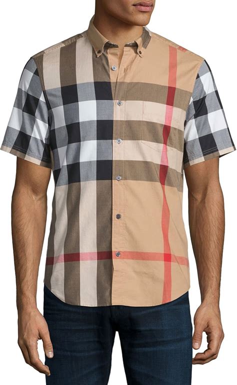 burberry plaid shirts|authentic burberry shirt.